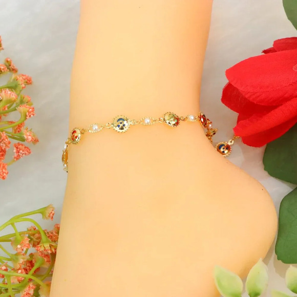 "New Beautiful Design Anklet for Women/Girls, Gift, A576 - Picture 1 of 10